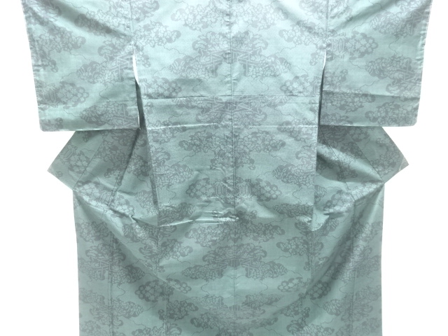 Japanese Kimono / Tsumugi Omeshi Silk